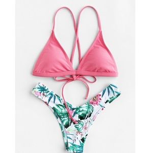 Tropical cheeky bikini set - BRAND NEW 🌴 👙